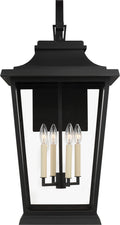 Warren Extra Large Lantern Textured Black