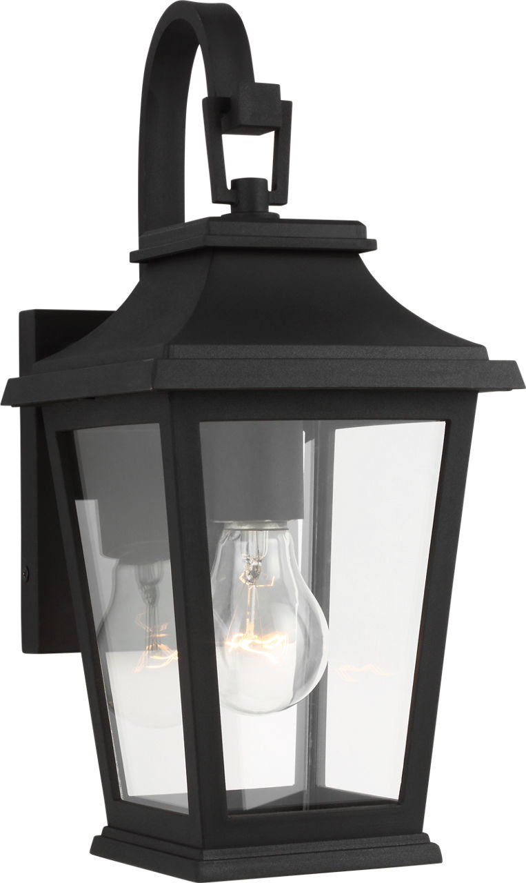 Warren Mini Lantern Textured Black