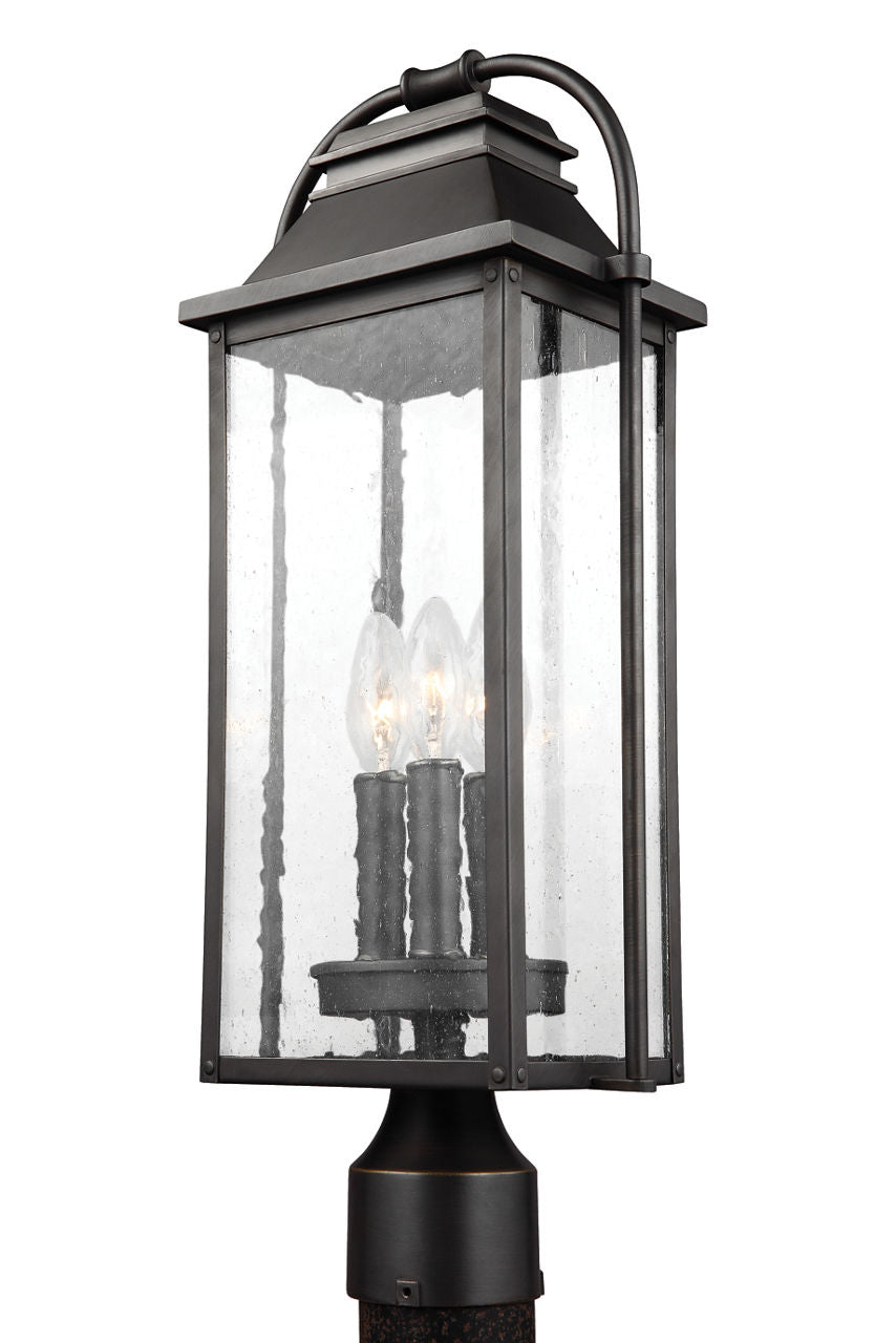 Wellsworth Post Lantern Antique Bronze