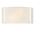 Fulton 13'' Polished Nickel Sconce