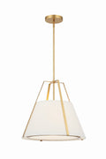 Fulton 20'' Antique Gold Pendant
