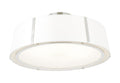 Fulton 24'' Polished Nickel Semi Flush Mount
