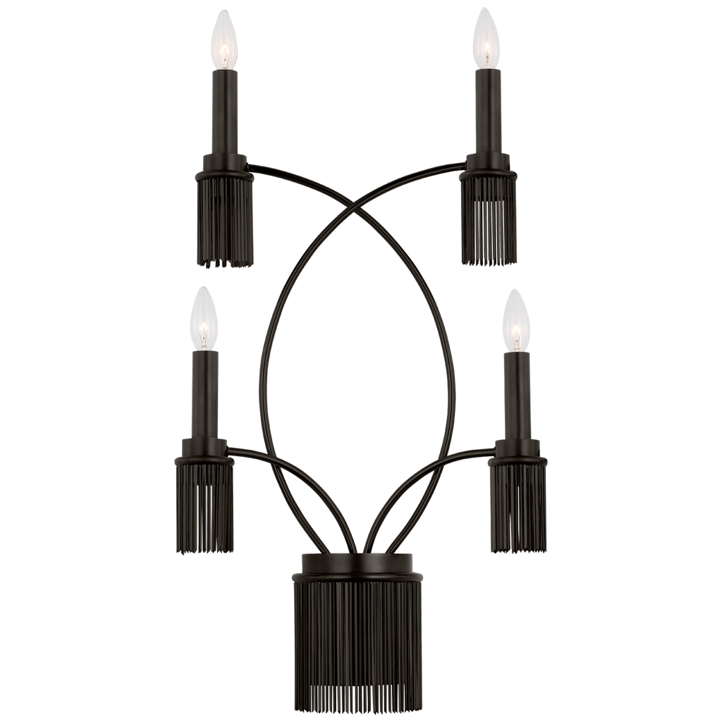 Sutton 4-Light Sconce | Bronze