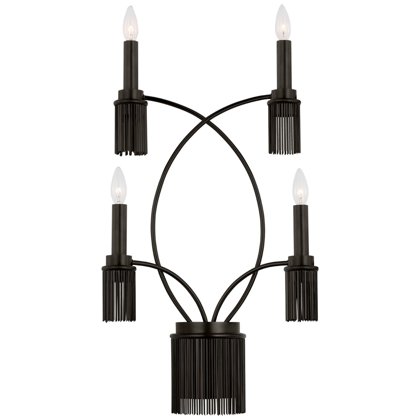Sutton 4-Light Sconce | Bronze