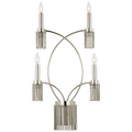Sutton 4-Light Sconce | Polished Nickel
