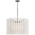 Catania 30" Hanging Shade | Bronze | Cream Braided Rope