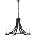 Alana 39" Chandelier | French Rust