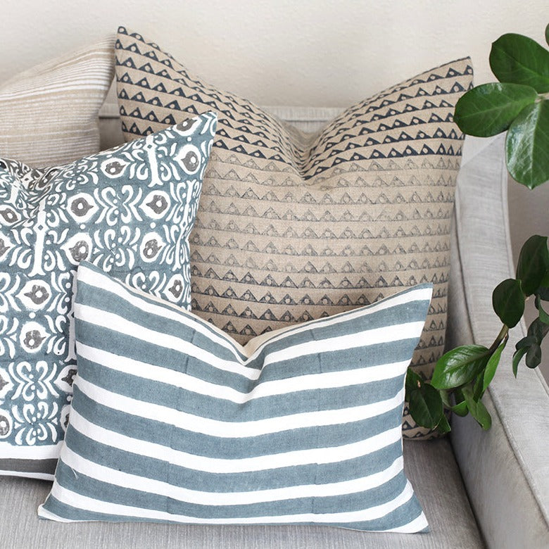 Koyota Shades of Indigo Pillow