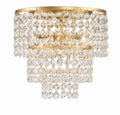 Gabrielle 14'' Antique Gold Flush Mount