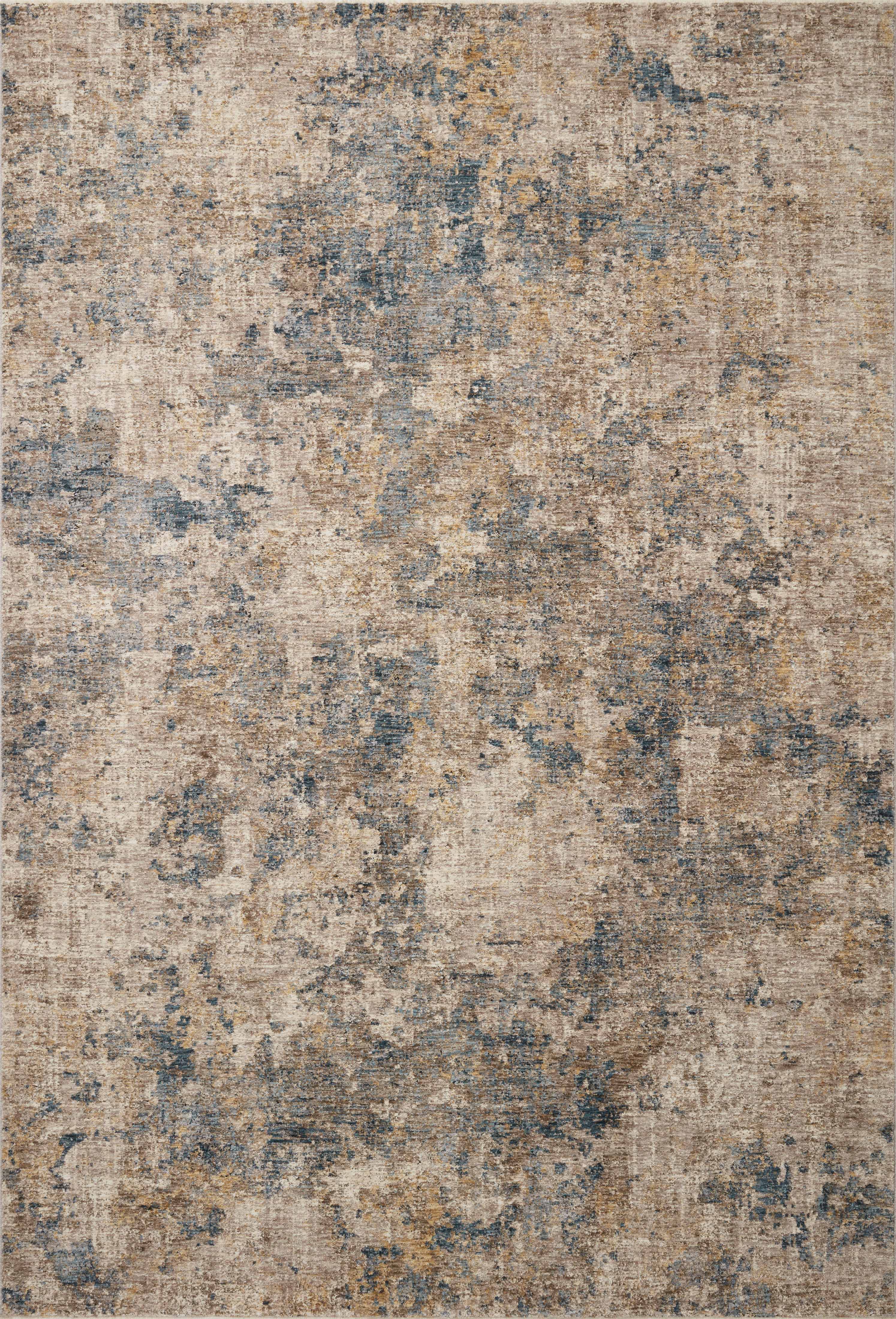 Loloi | Gaia Collection | Taupe / Denim | GAA-03