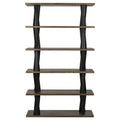 Mood Bookcase | Ebony and Dark Walnut
