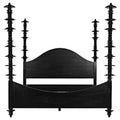 Ferret Bed | Eastern King | Hand Rubbed Black