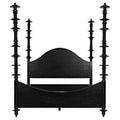 Ferret Bed | Queen | Hand Rubbed Black
