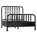 Bachelor Bed | Queen | Hand Rubbed Black