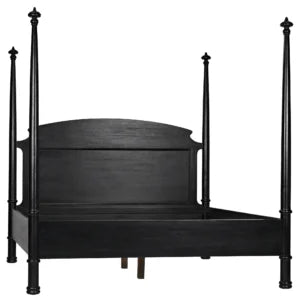 New Douglas Bed | Eastern King | Hand Rubbed Black