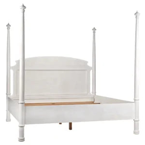 New Douglas Bed | Eastern King | White Wash