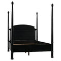 New Douglas Bed | Queen | Hand Rubbed Black