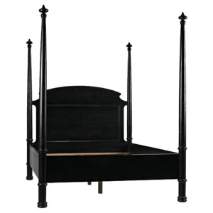 New Douglas Bed | Queen | Hand Rubbed Black