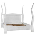 Patras Bed | Eastern King | White Wash