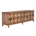 Quadrant 4 Door Sideboard | Dark Walnut