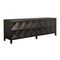 Quadrant 4 Door Sideboard | Ebony