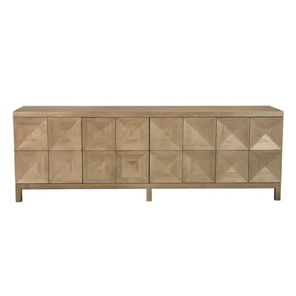 Quadrant 4 Door Sideboard | Washed Walnut