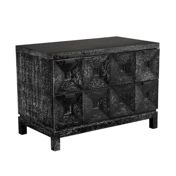 Musashi 2 Drawer | Large | Black Walnut