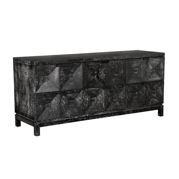 Musashi 6 Drawer | Black Walnut