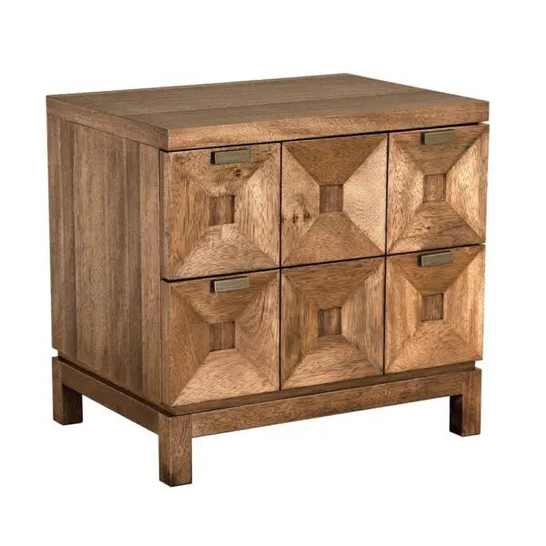 Musashi 2 Drawer | Small | Dark Walnut