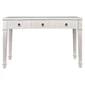 Curba Desk | White Wash