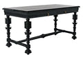 Portuguese Desk | Small | Hand Rubbed Black