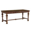Portuguese Desk | Hand Rubbed Brown