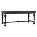 Portuguese Desk | Hand Rubbed Black