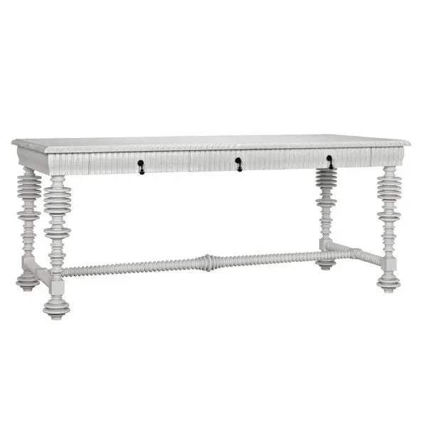 Portuguese Desk | Solid White