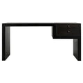 Alvaro Desk | Black Iron with Ebony Walnut