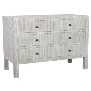 Conrad 6 Drawer Dresser | White Wash