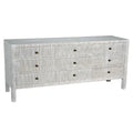 Conrad 9 Drawer Dresser | White Wash