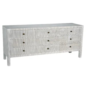 Conrad 9 Drawer Dresser | White Wash