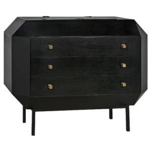 Rhiana Dresser | Hand Rubbed Black