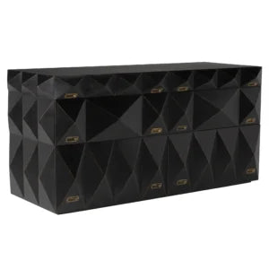 Allegra Dresser | Hand Rubbed Black