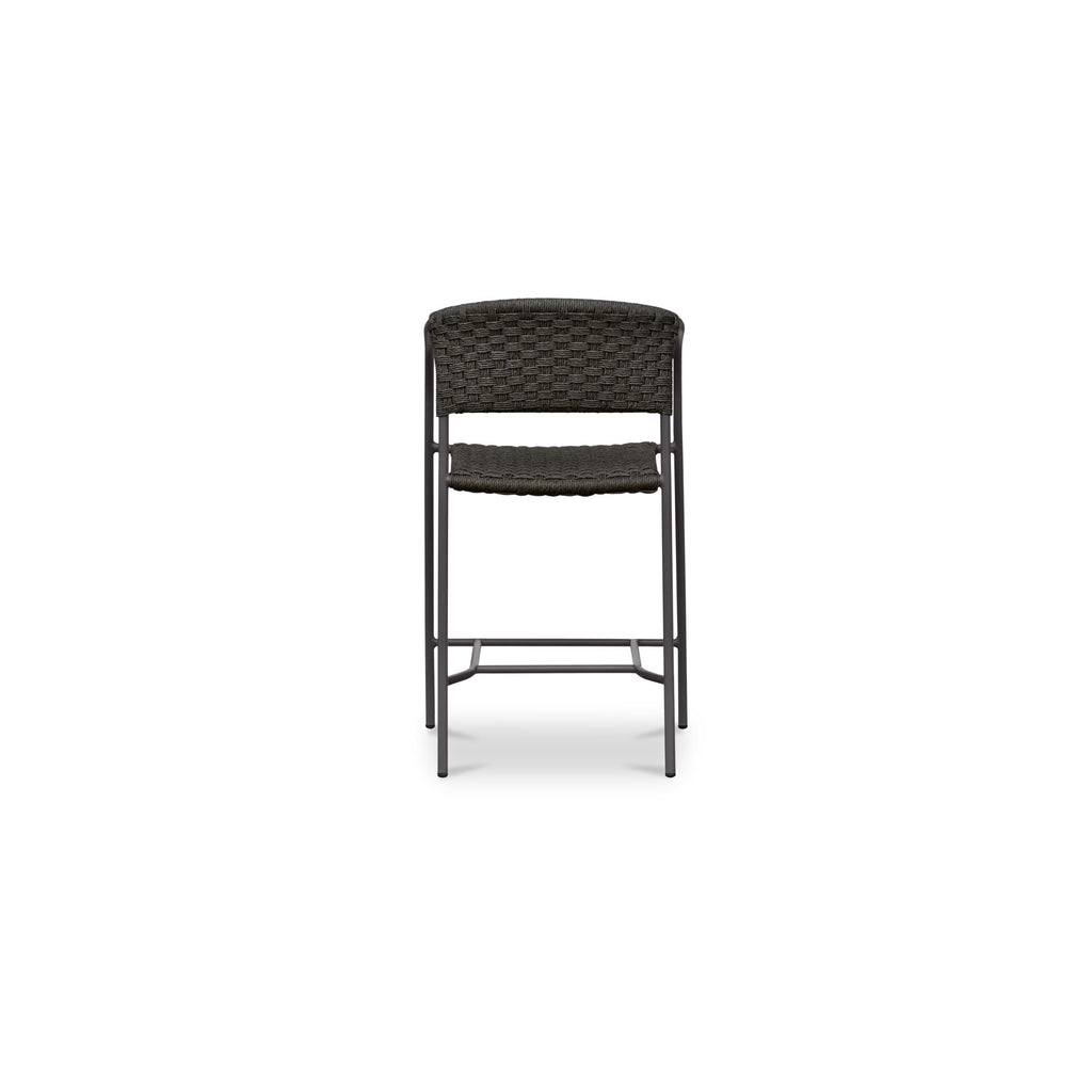 Zola Outdoor Counter Chair Dark Brown