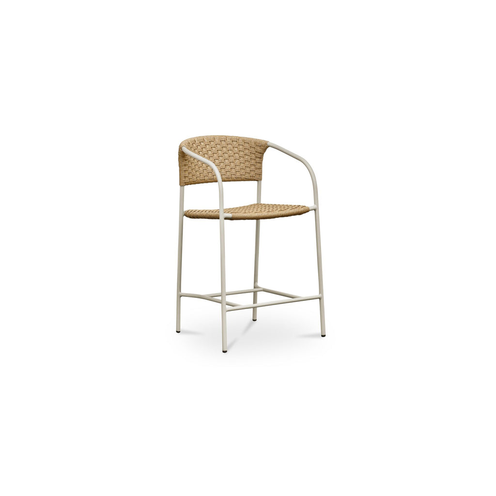 Zola Outdoor Counter Chair Natural