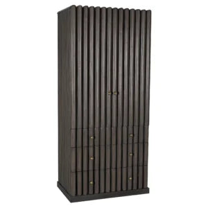 Amunet Hutch | Pale Rubbed with Light Brown Trim