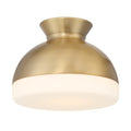 Brian Patrick Flynn Gidget 10.25'' Vibrant Gold Flush Mount