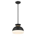 Brian Patrick Flynn Gidget 10.25'' Matte Black + Vibrant Gold Pendant