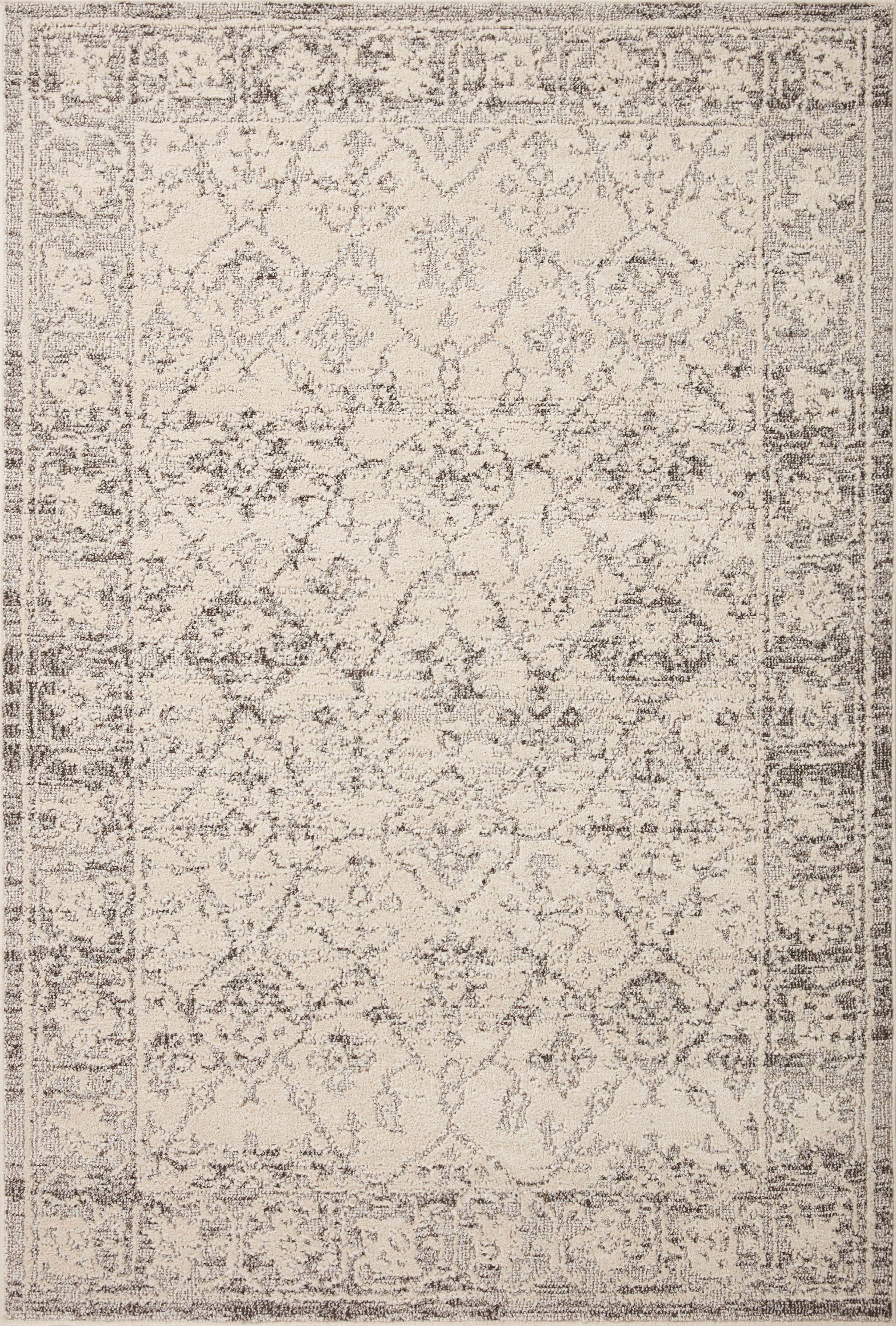 Magnolia Home by Joanna Gaines x Loloi | Gigi Collection | Ivory / Stone | GIG-02