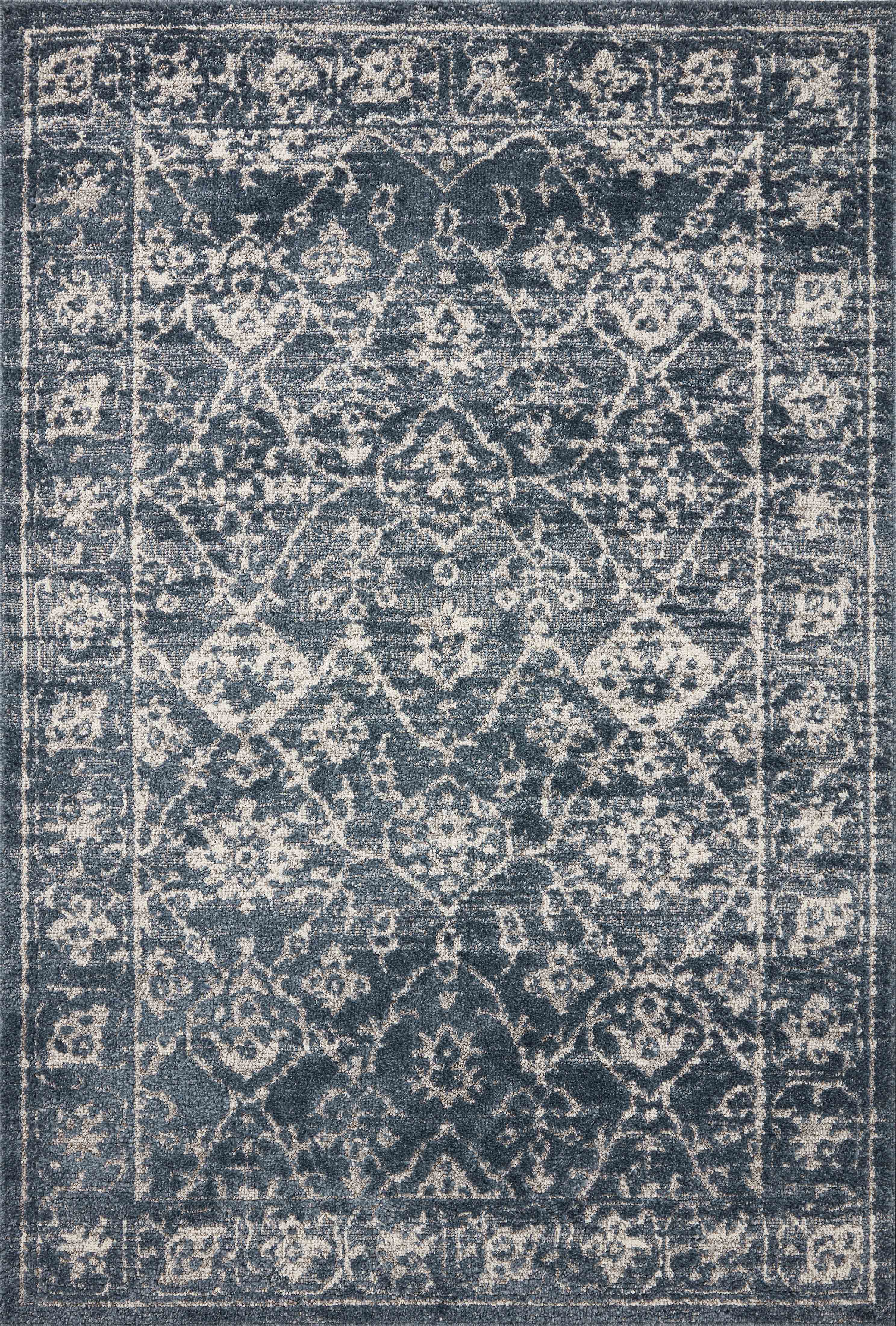 Magnolia Home by Joanna Gaines x Loloi | Gigi Collection | Navy / Stone | GIG-02