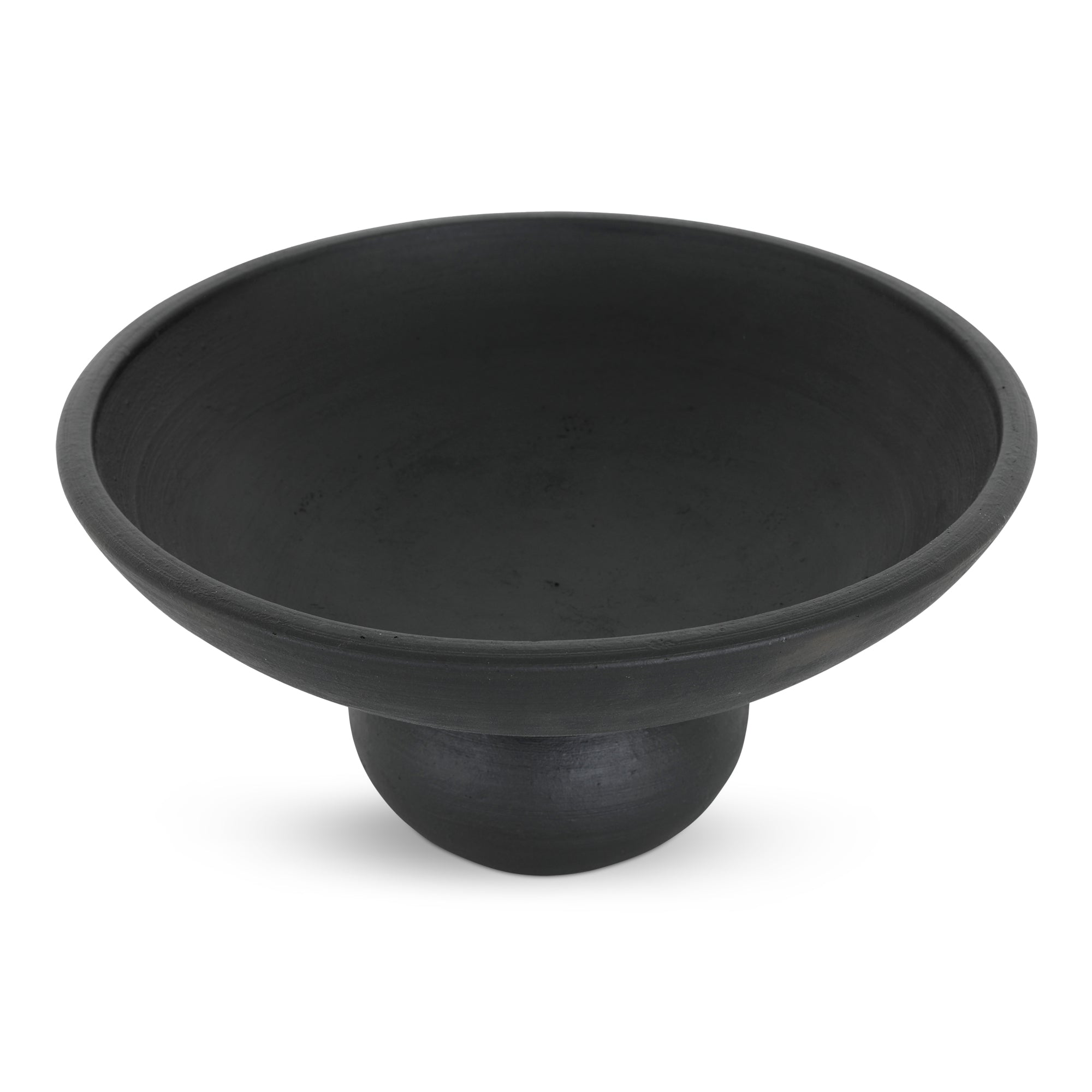 Asha Decorative Bowl Black Terracotta