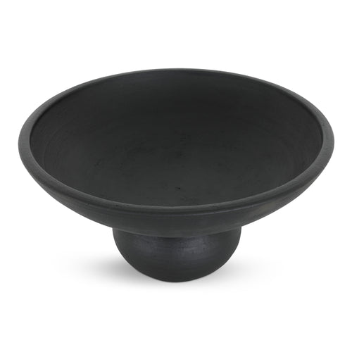 Asha Decorative Bowl Black Terracotta