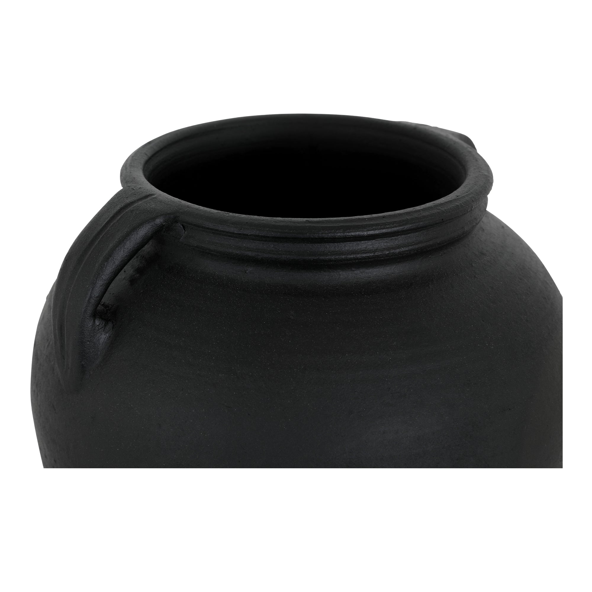 Jovi Vase Black Terracotta
